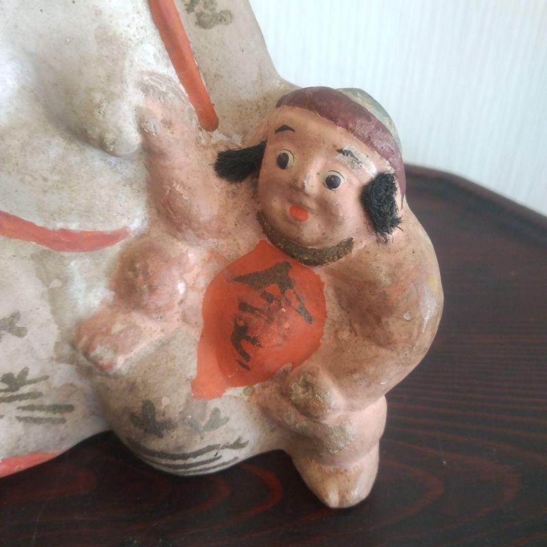 鶴岡 土人形 山姥(やまんば) 金太郎 骨董品