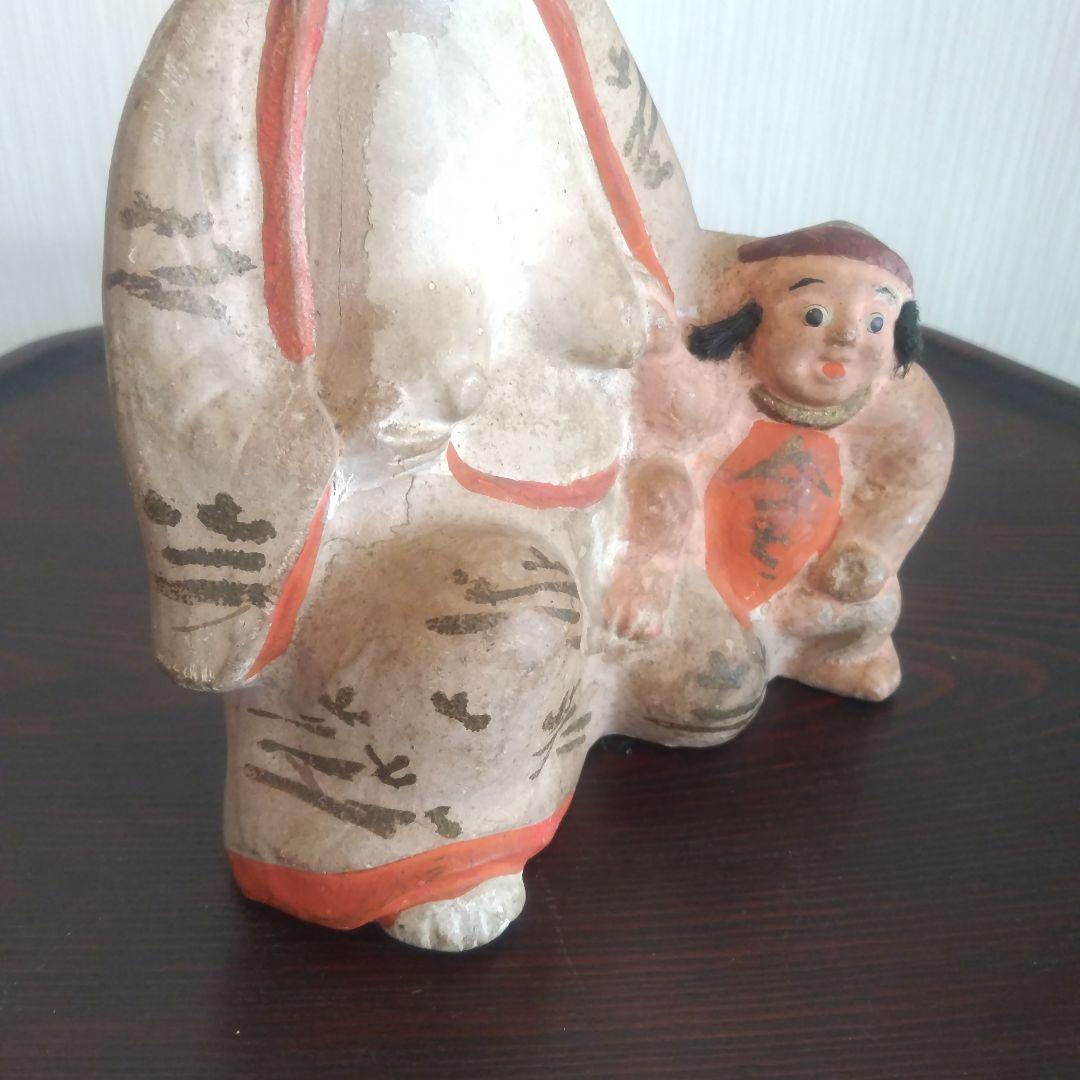 鶴岡 土人形 山姥(やまんば) 金太郎 骨董品