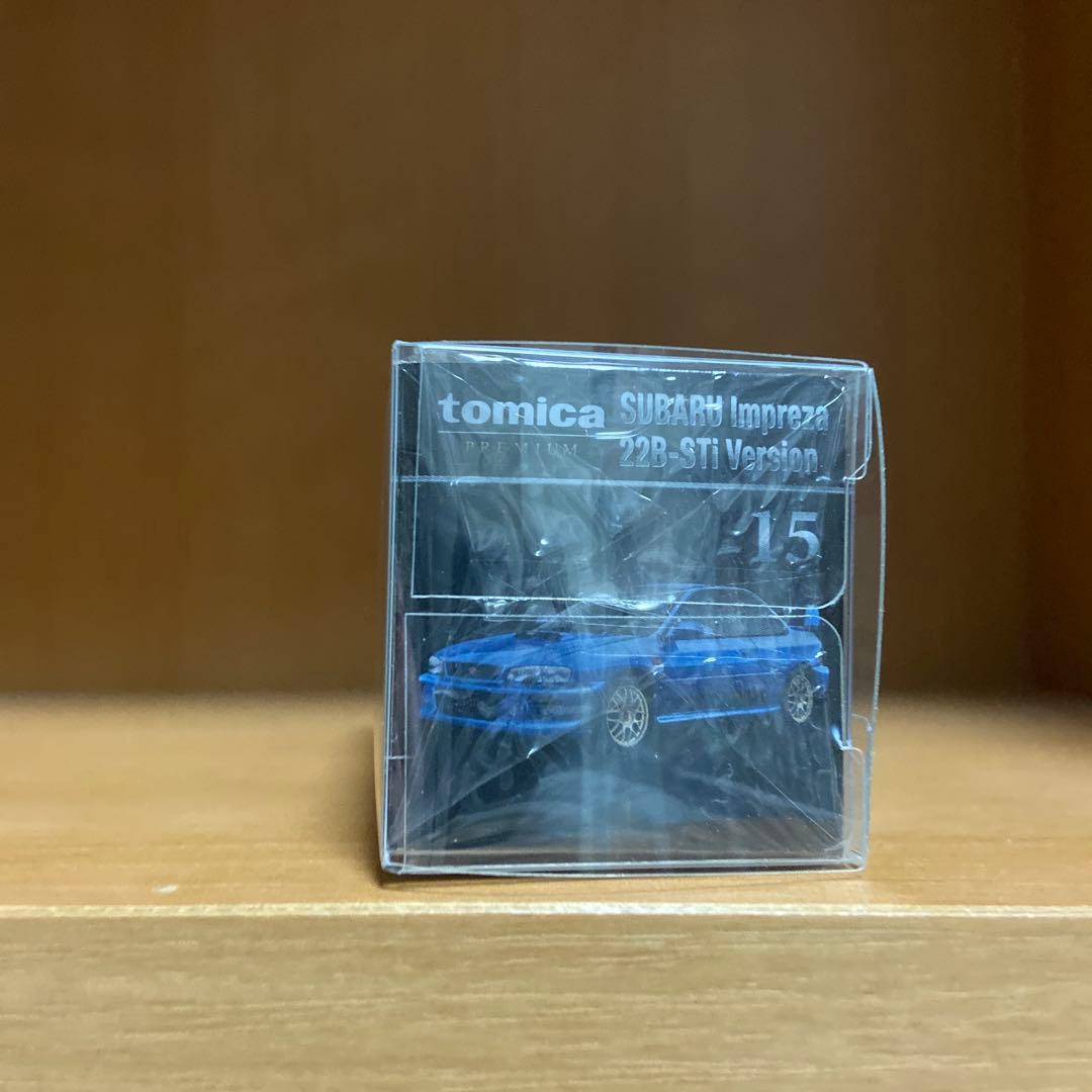 トミカプレミアム　スバル　インプレッサ　22B-STI バージョン　新パッケージ