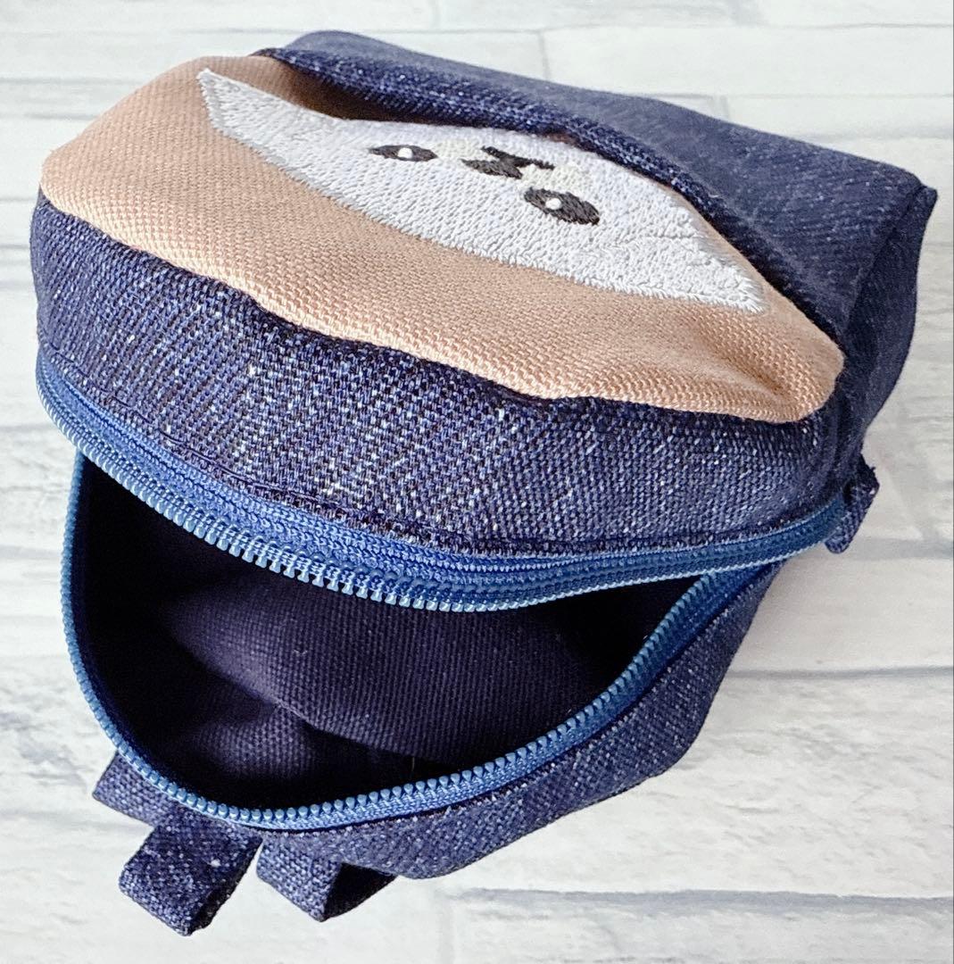 専用　ハンドメイド　刺繍　ペキニーズ　ミニトートバッグ　お散歩　お出かけ　犬
