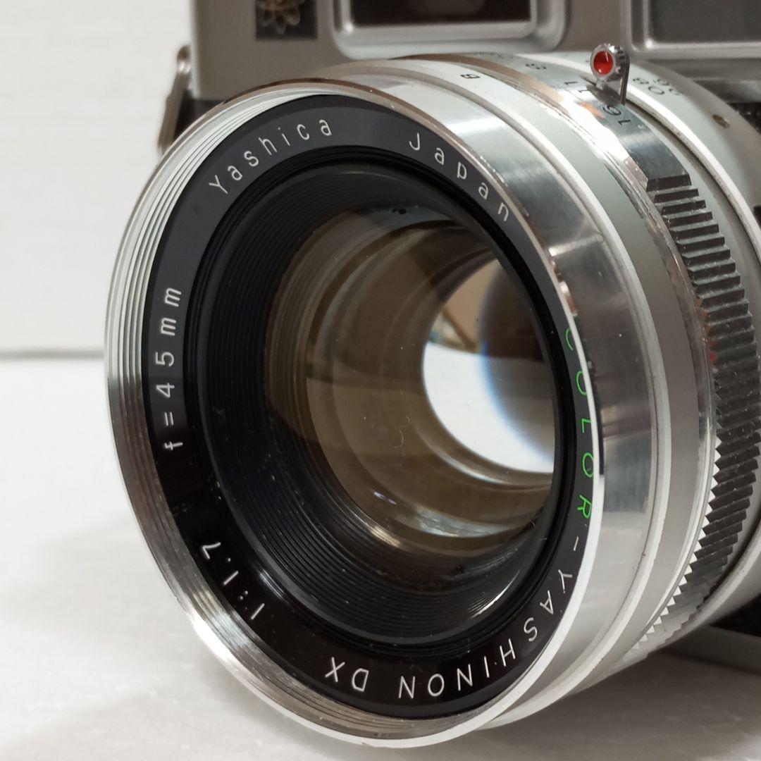 美品 ヤシカ Electro 35 GS フィルムカメラ ケース付き
