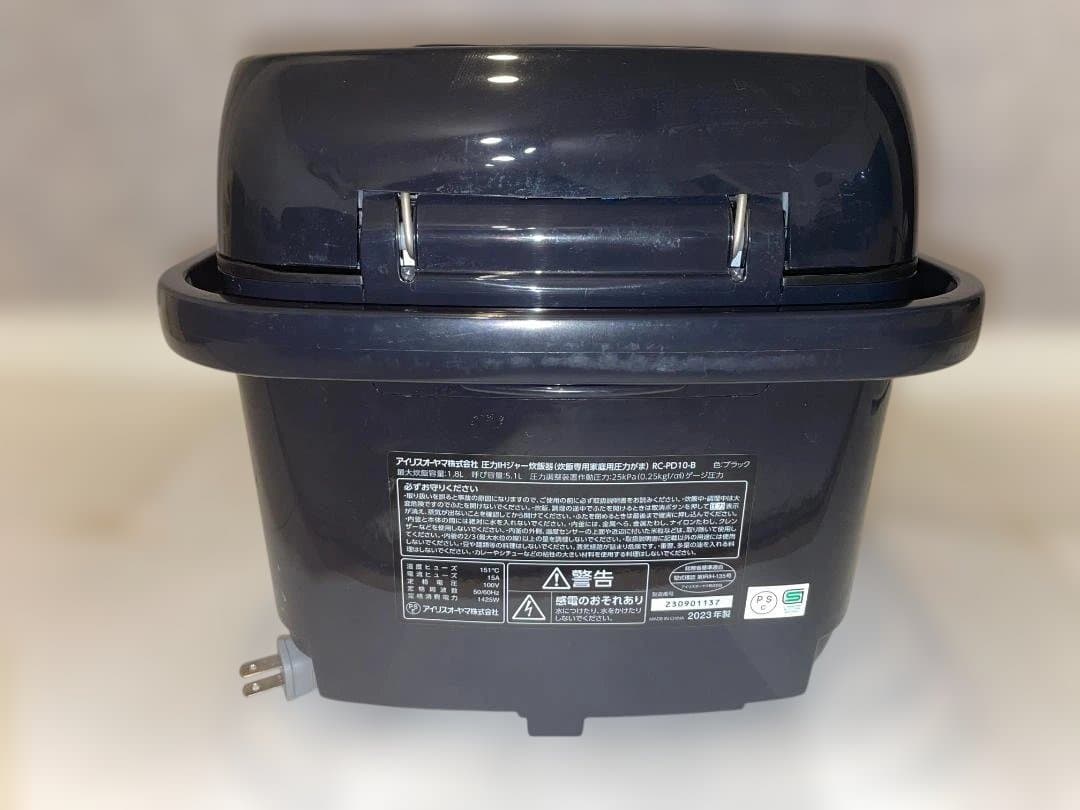 蘭 アイリスオーヤマ IH 圧力炊飯器10号 RC-PD10-B_156