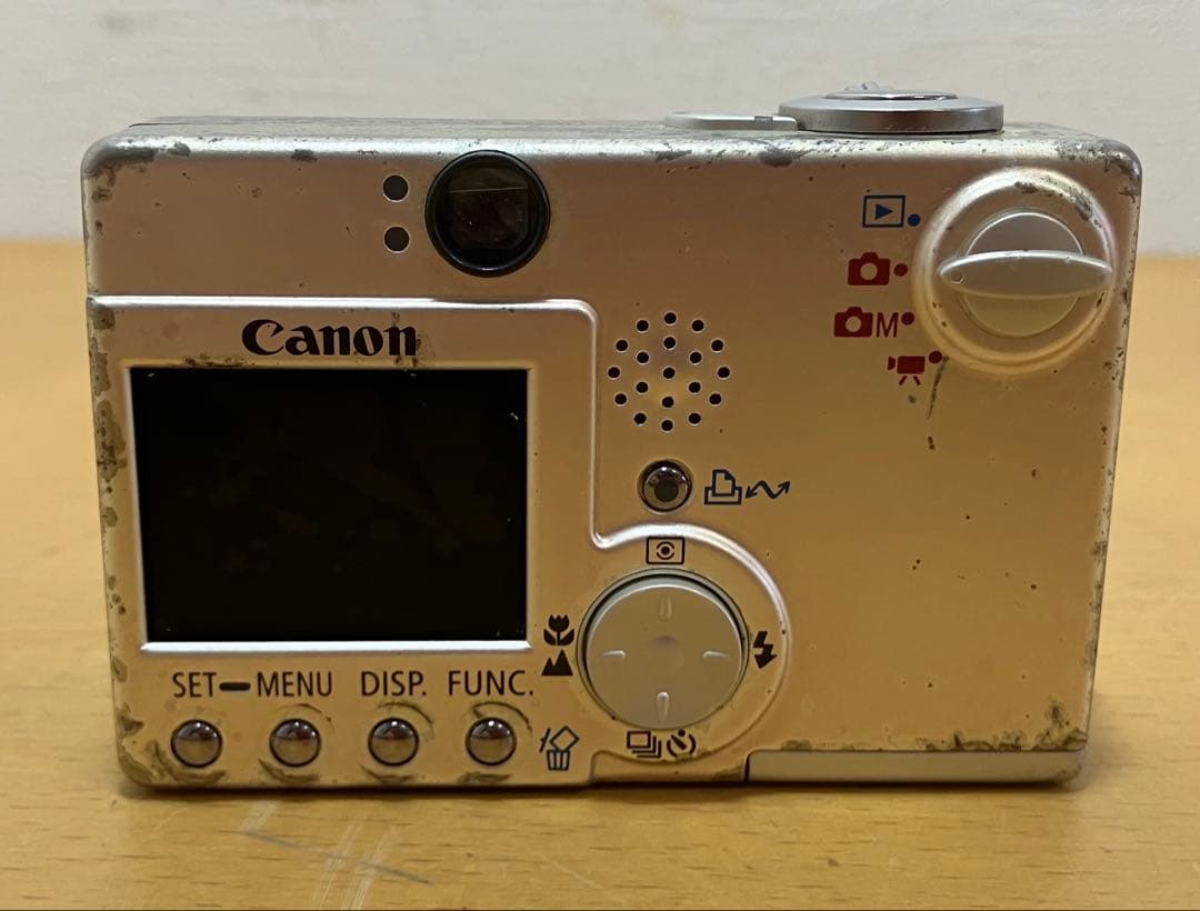 【ジャンク品】Canon IXY DIGITAL 30 シルバー