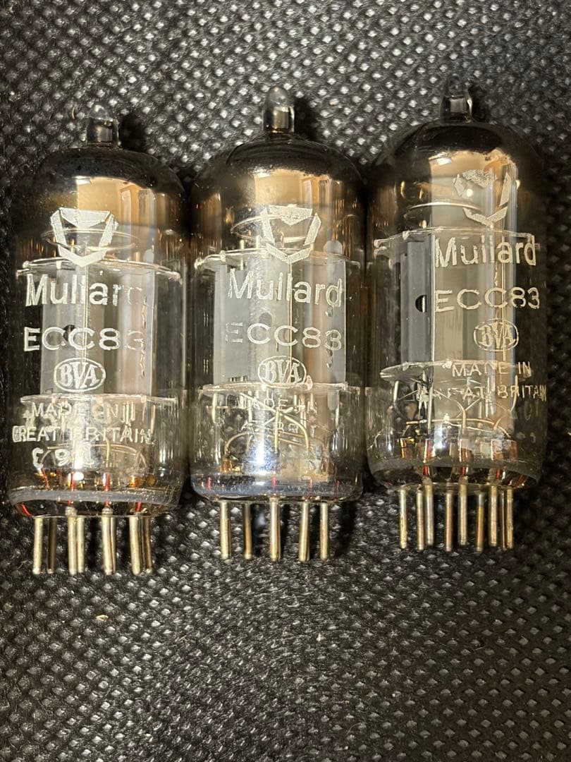 ハ*ツ様 英国Mullard ECC83 真空管 3本セット