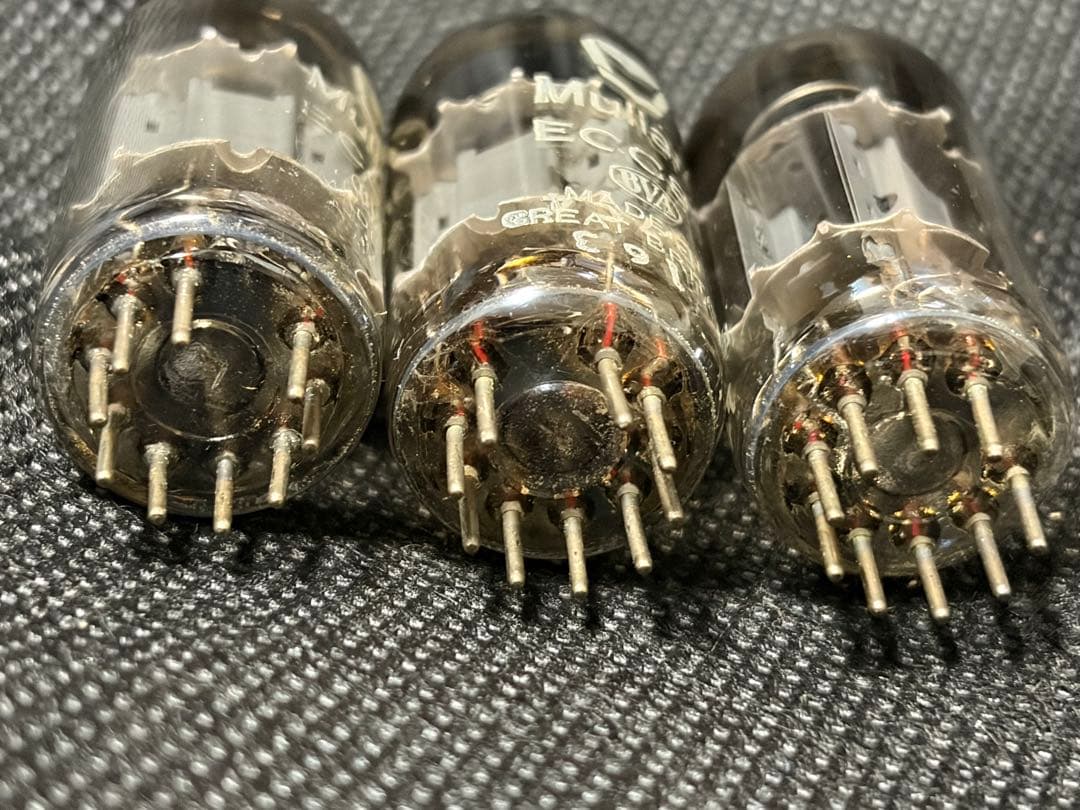 ハ*ツ様 英国Mullard ECC83 真空管 3本セット