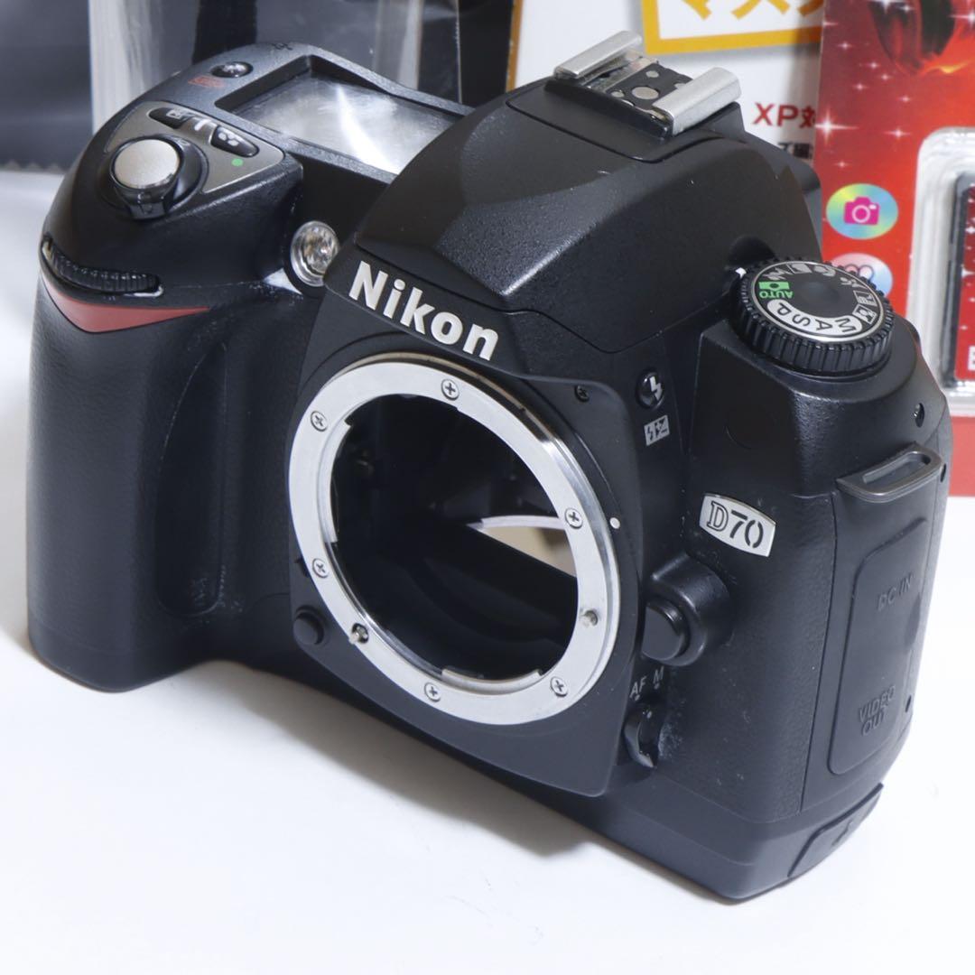 ★スマホに送れる一眼レフ★望遠★WiFi★ Nikon D70セット♪
