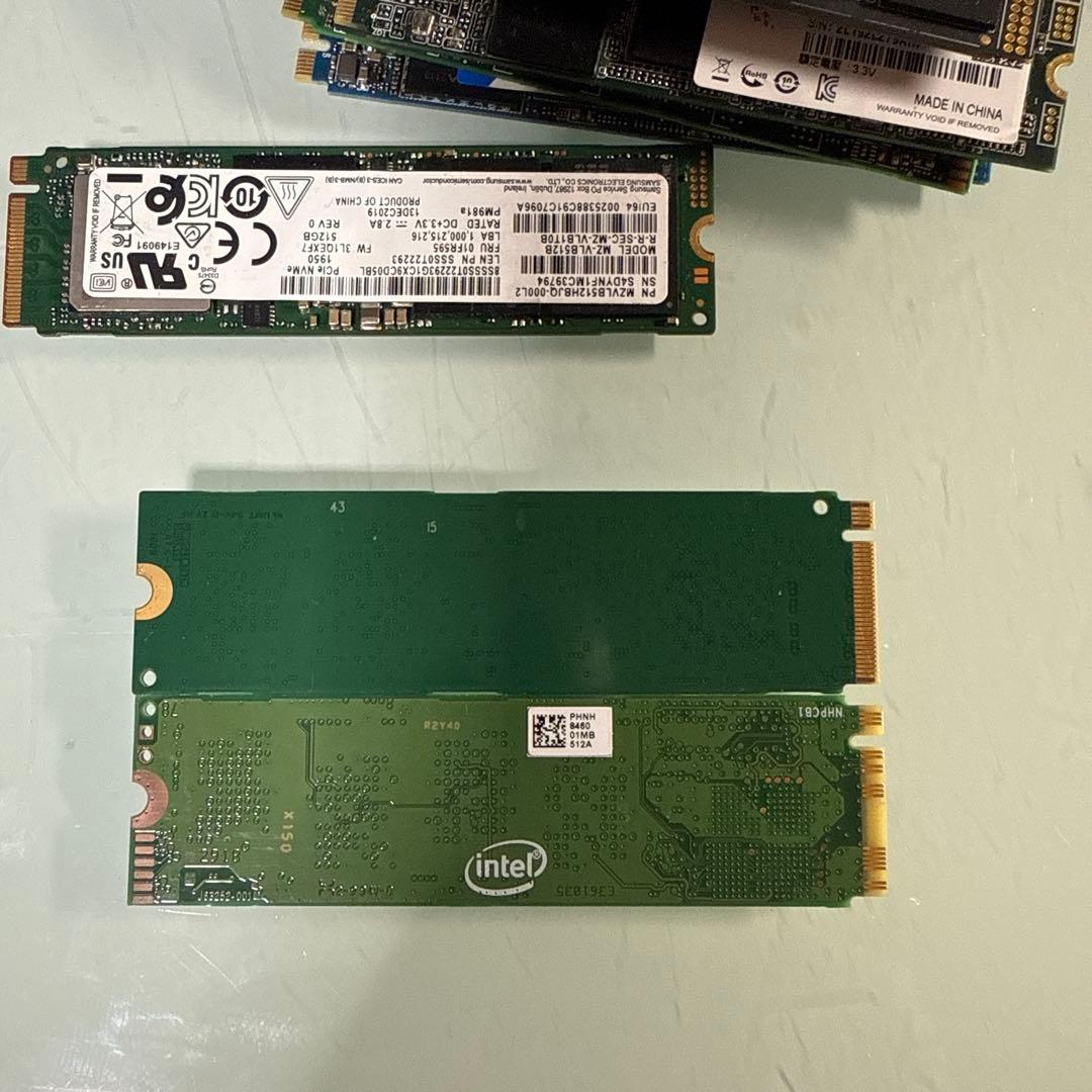 内蔵型SSD Samsung MZVLW512-intel SSD 660p512GB