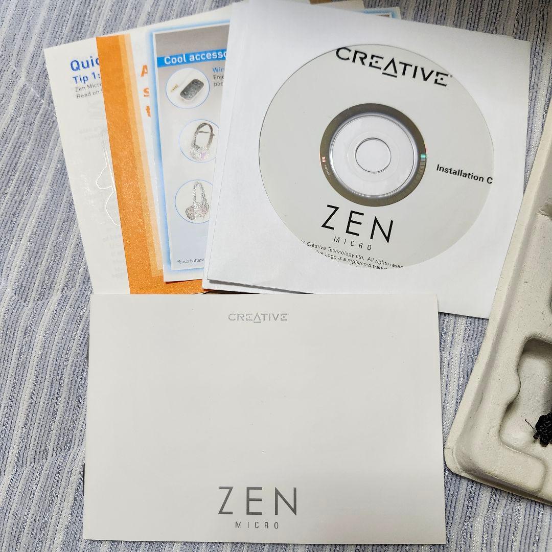 【ジャンク】Creative Zen Micro オレンジ 5GB