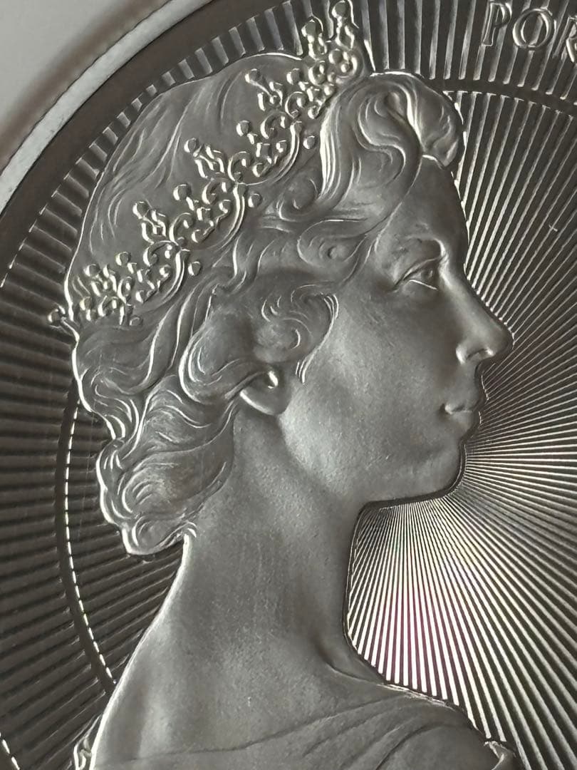 ￼￼エリザベス2世 2026 ピエフォー 5ポンド銀貨 第二肖像