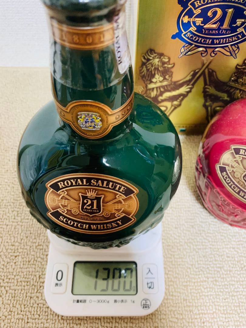 2本セット  Salute 21 Year Old ウイスキーセット