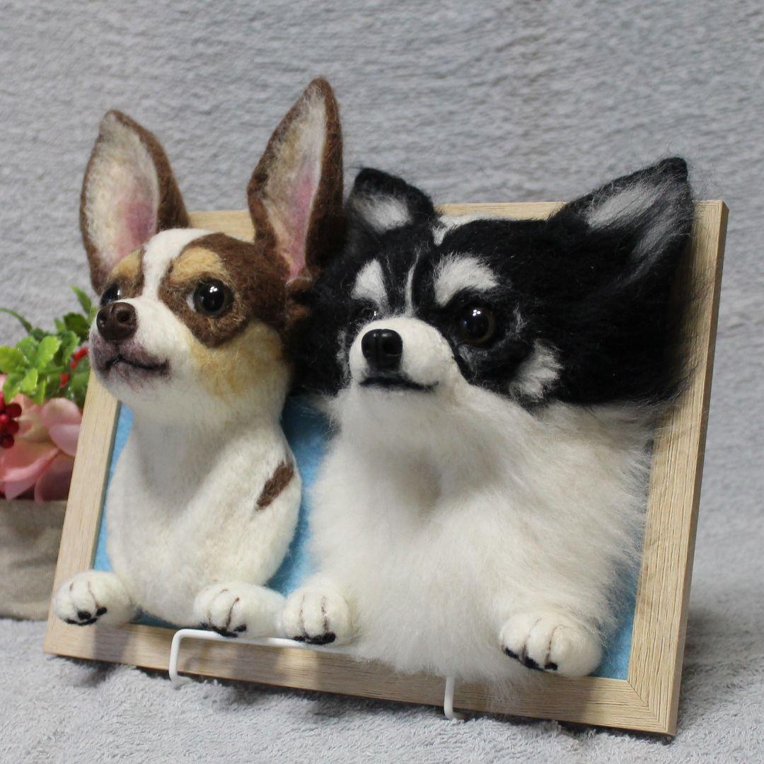 まめたろうさま確認用 羊毛フェルト 額飾り
