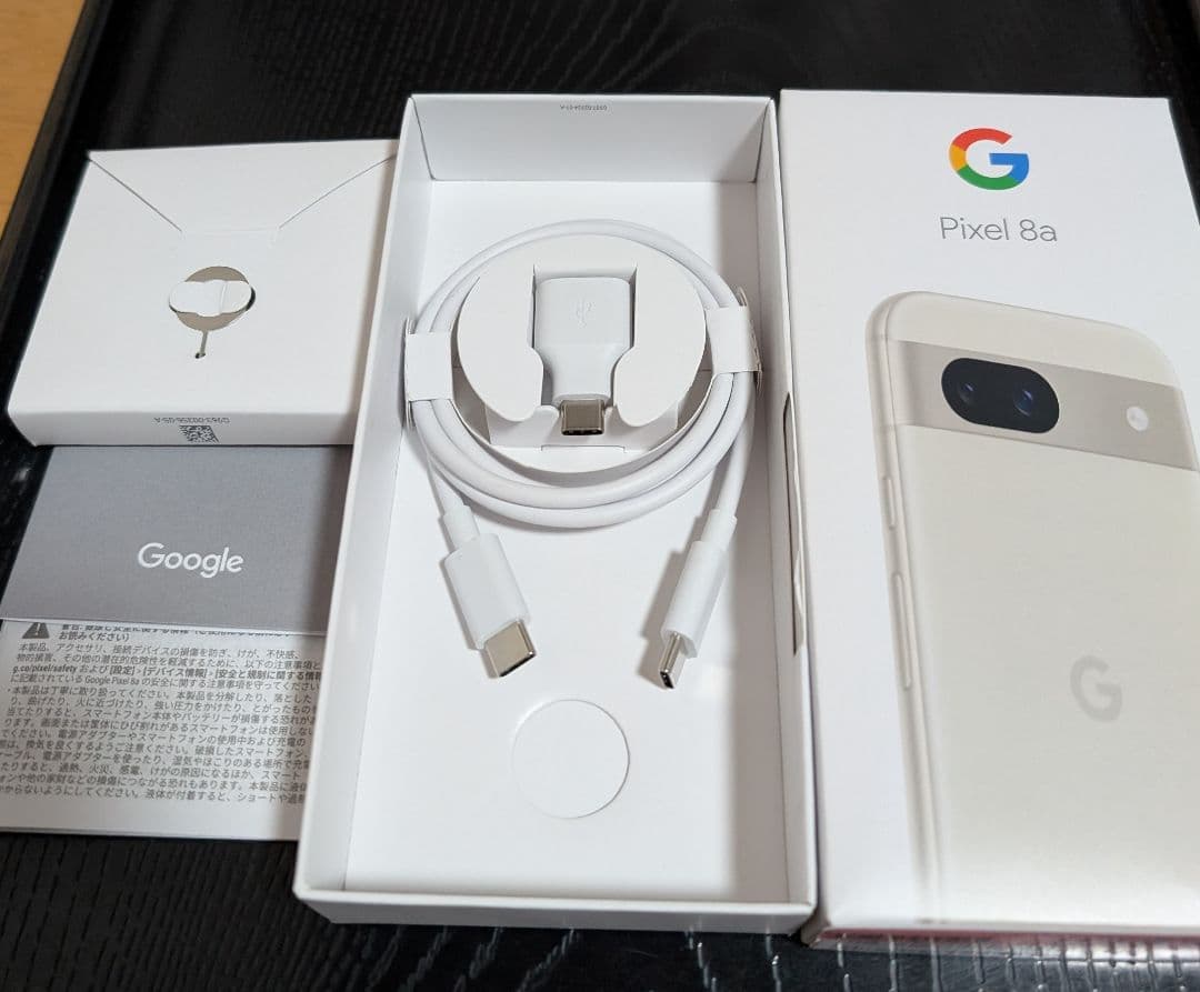 美品Google Pixel 8a 128GB simフリー ポーセリン