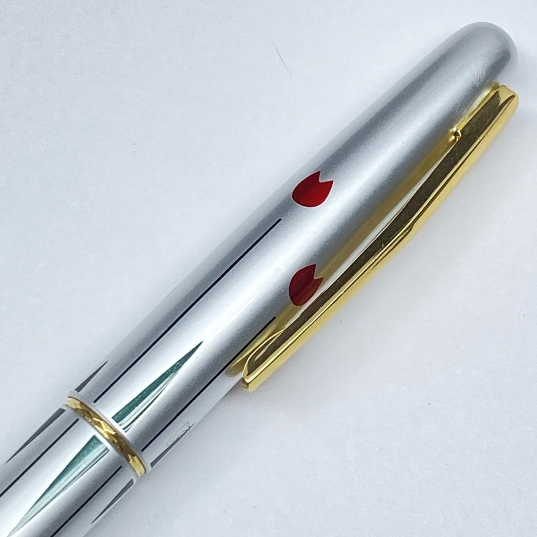14金 昭和レトロ チューリップ プラチナ万年筆 PLATINUM