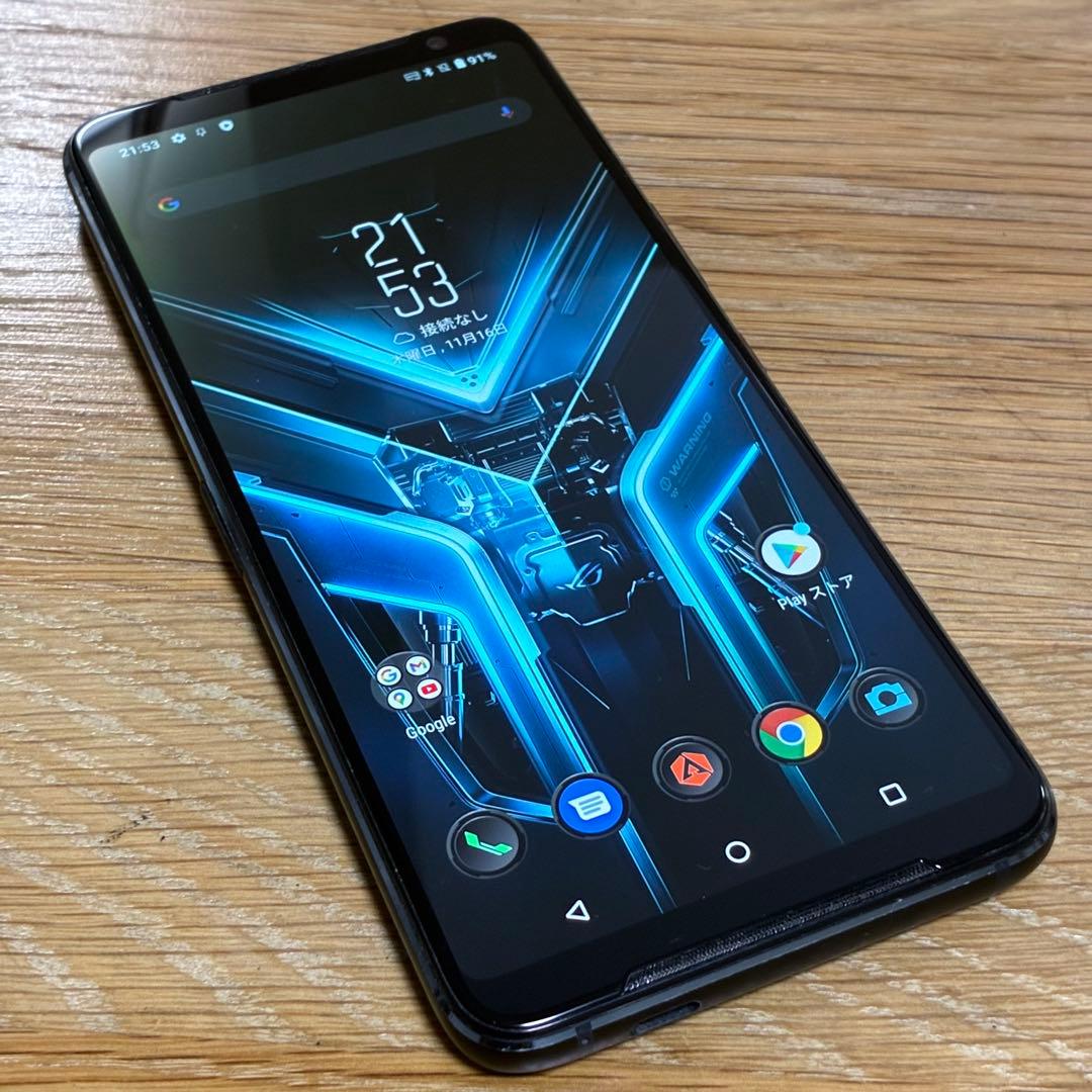 14135 ★ゲーミングスマホrog phone 3 大容量512GB！