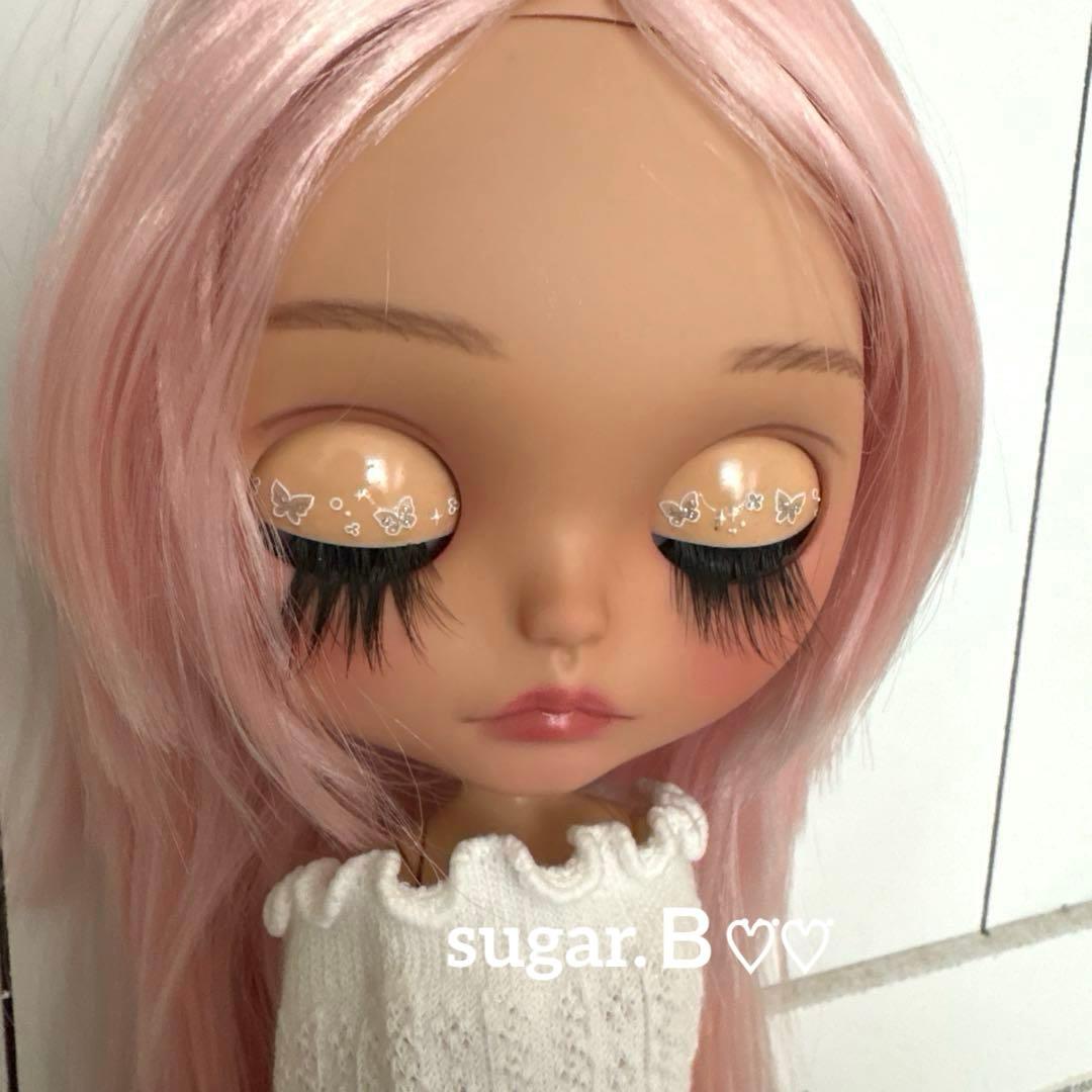 アイシードールカスタム❤︎ピンクシルバー❤︎タン❤︎