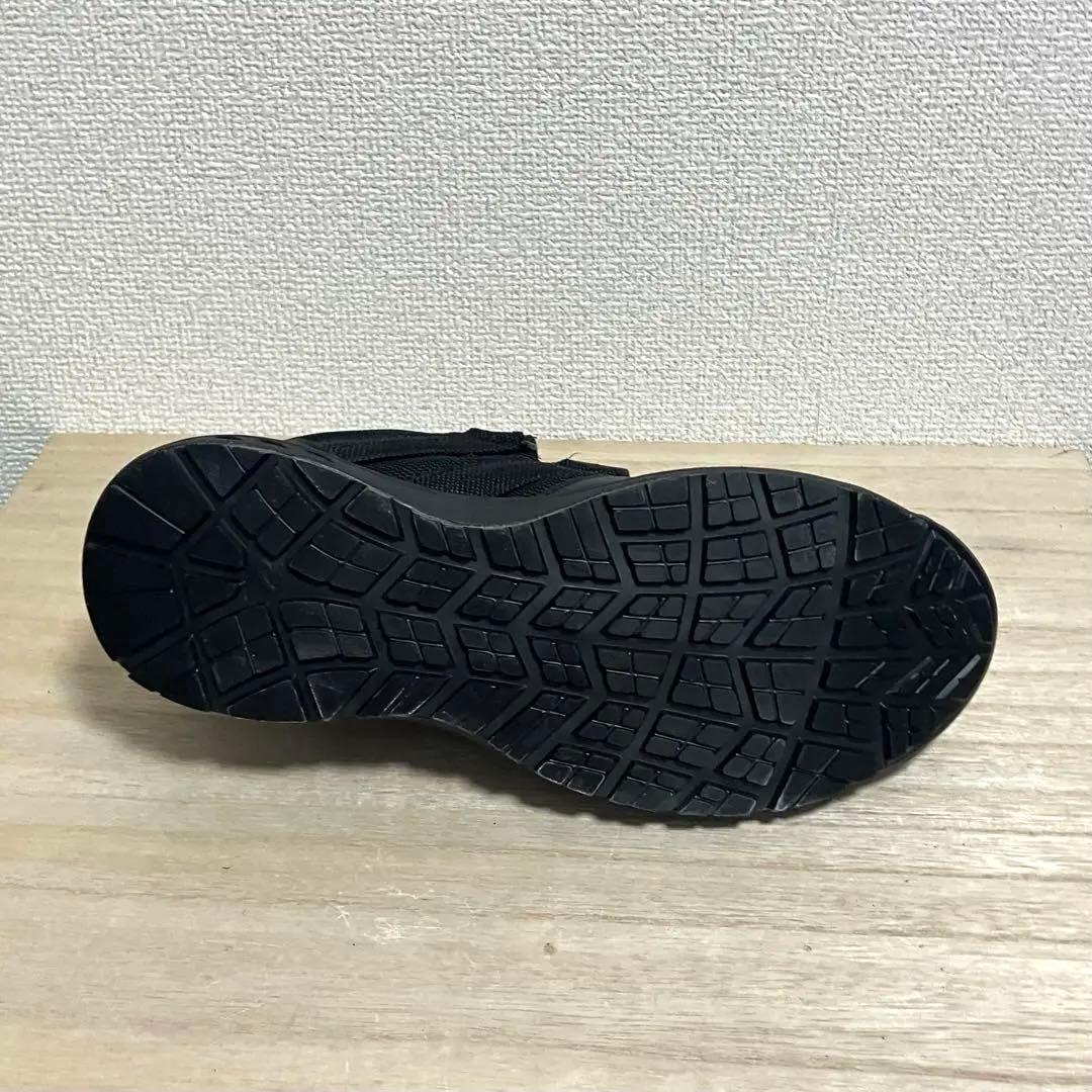 ASICS 安全靴 ウィンジョブ 2Eブラック ベルクロタイプ 25cm
