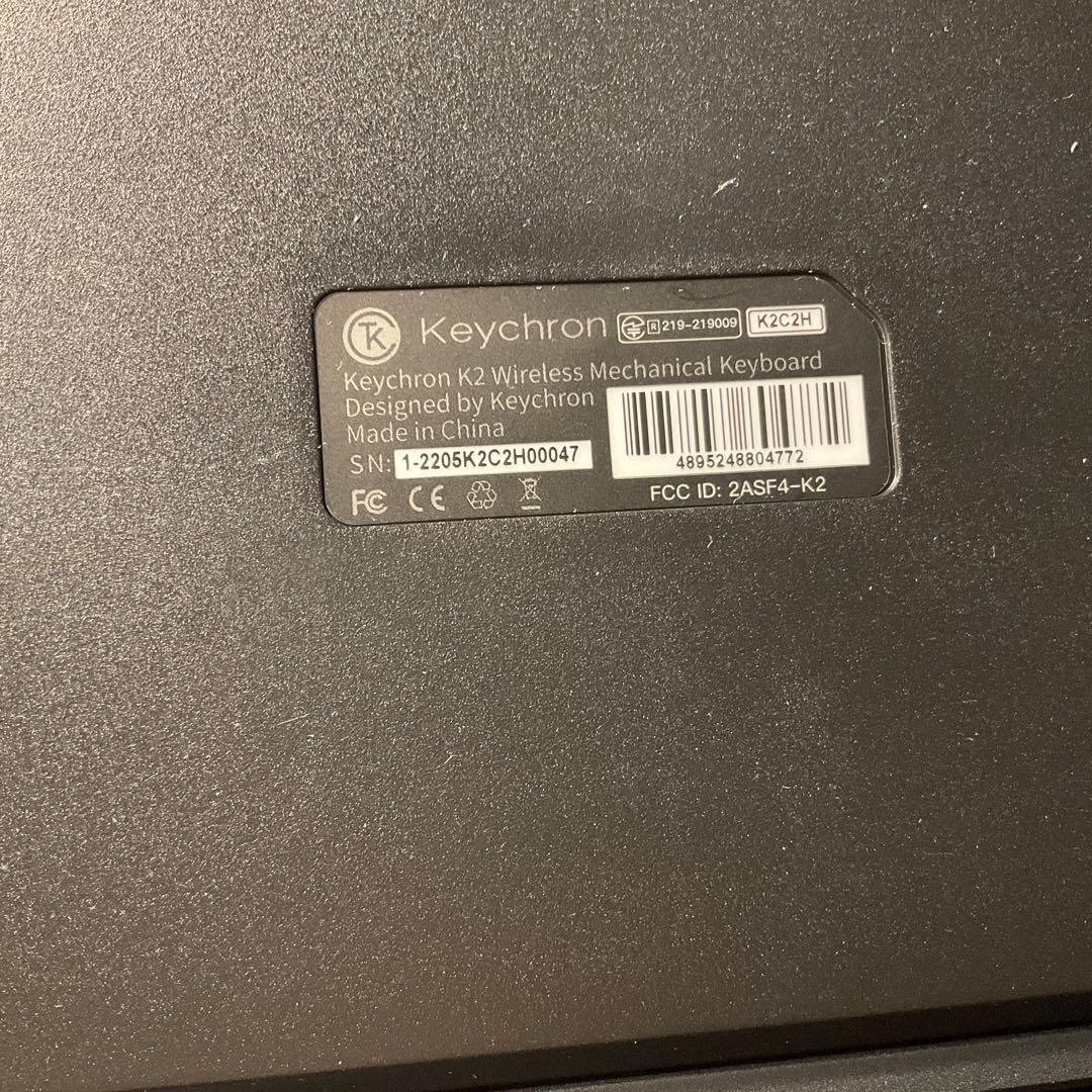 Keychron K2version2+パームレスト