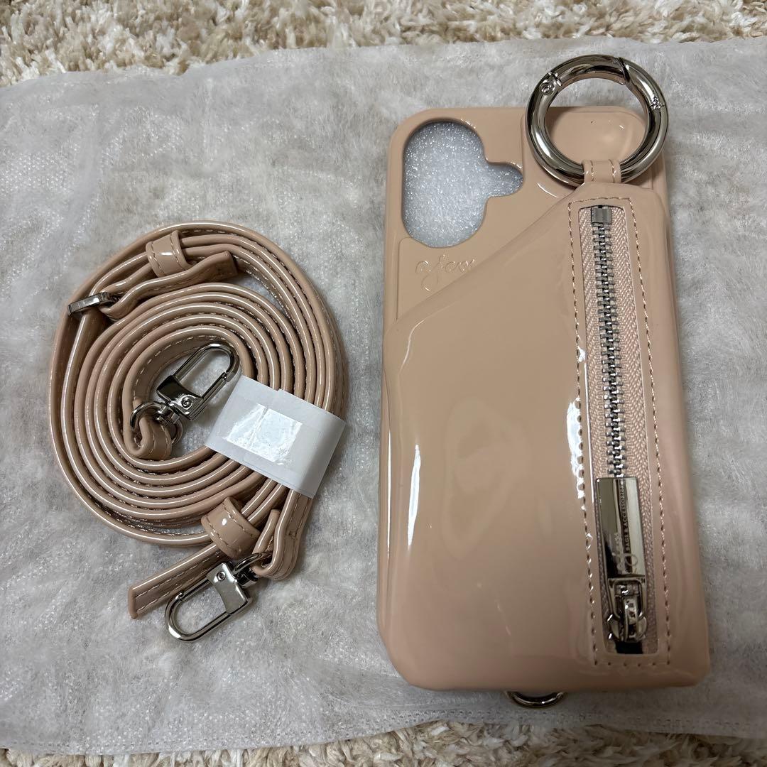 新品未使用品☆ ajew patent case iPhone16 ベージュ