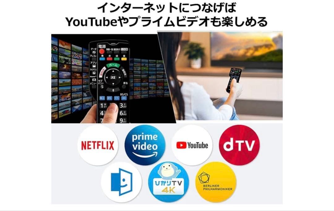 Panasonic 55V型 有機EL 4Kテレビビエラ TH-55FZ950
