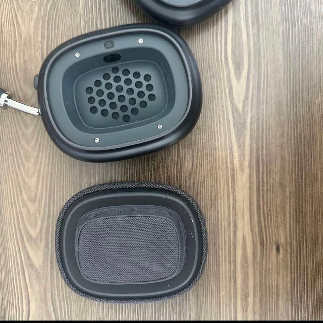 airpodspromax 風　ブラック　ノーブランド