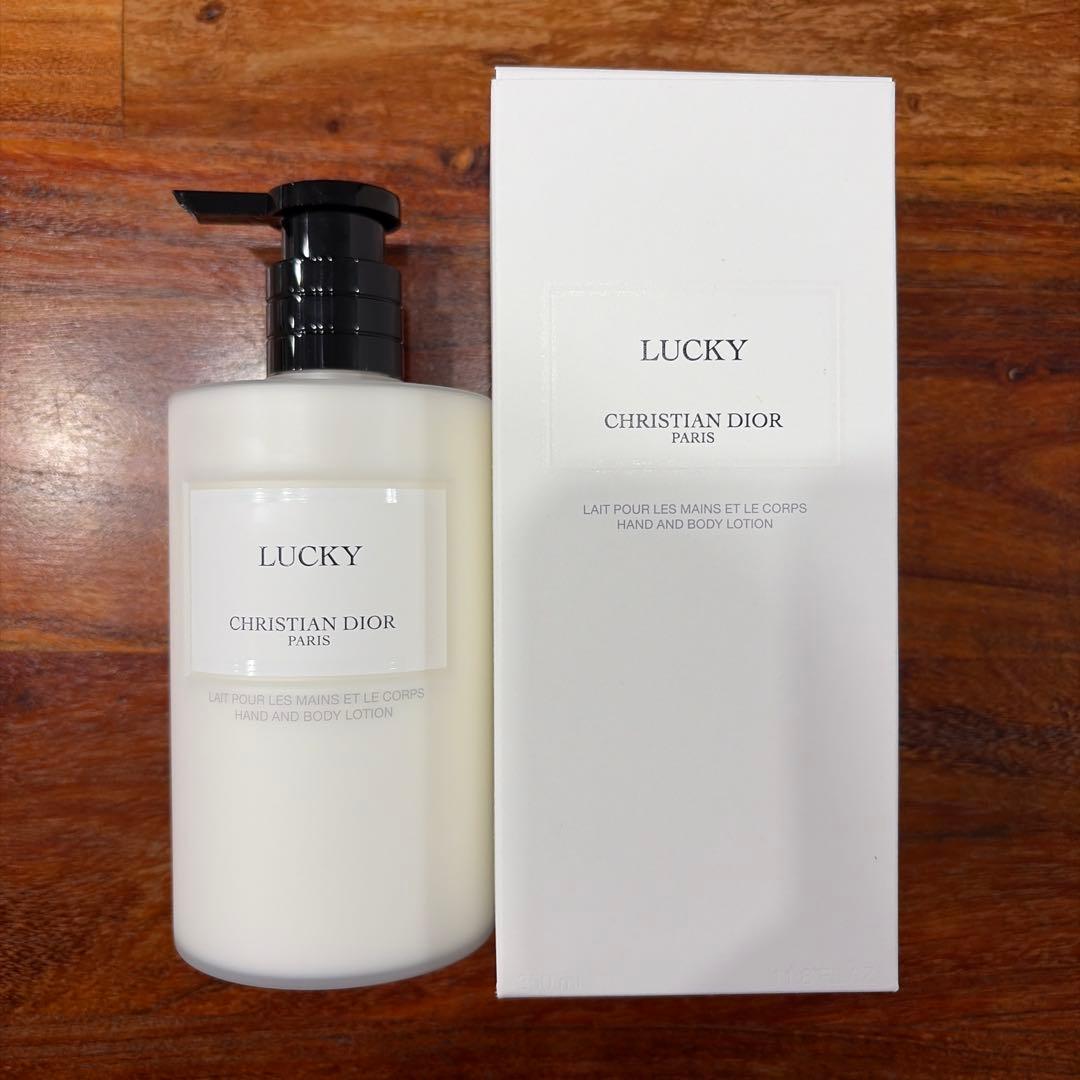 Dior LUCKY ハンド＆ボディローション　メッセージカード　ショップ袋