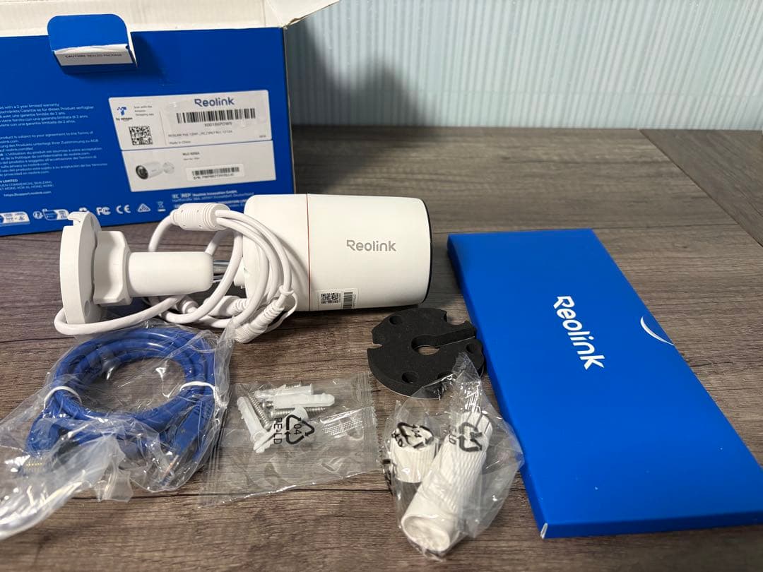 Reolink 防犯カメラ PoE給電 12MP カラーナイトビジョン