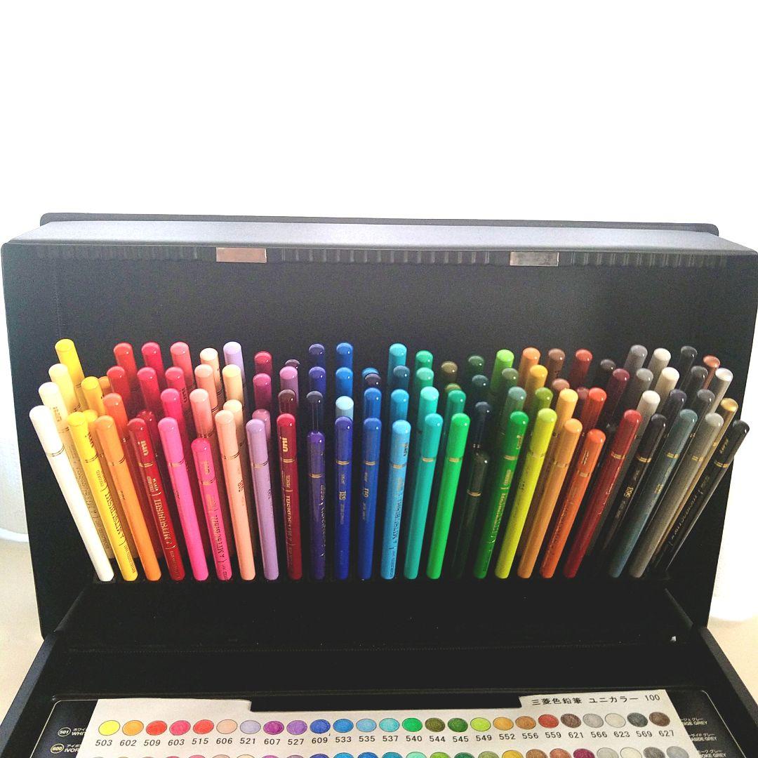 三菱ユニカラー100色色鉛筆