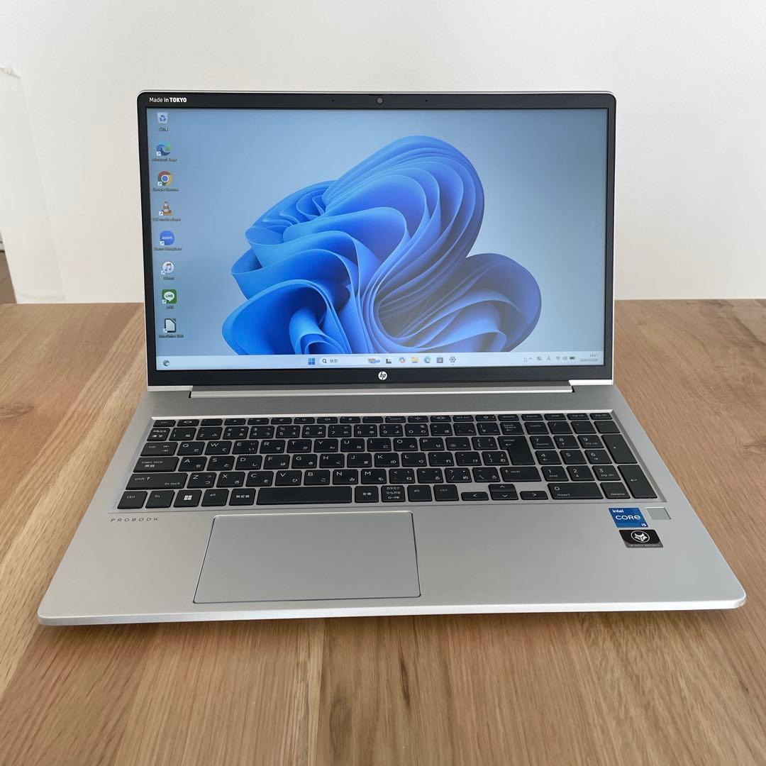 【準美品】HP ProBook 450 G9 第12世代 i5 8GB 256