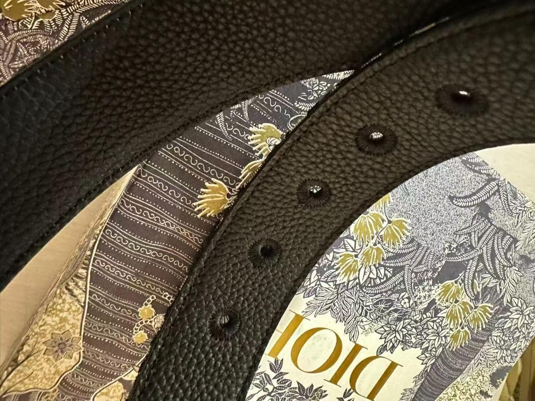 Dior ディオール SADDLE サドル ベルト 105cm オブリーク