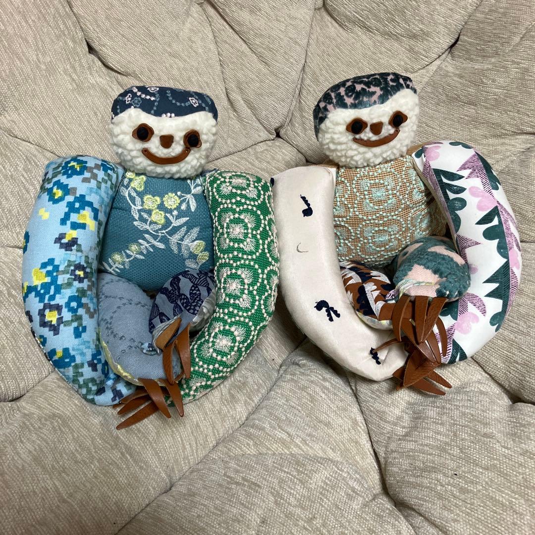 ミナペルホネン　コノメカマン　ぬいぐるみ2体セット