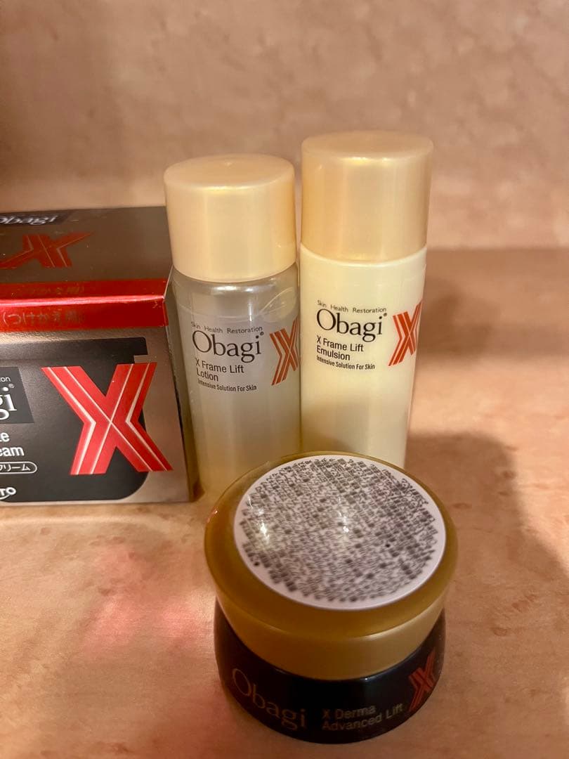 オバジX バイタライズ リフトクリーム 50g つけかえ用レフィル2個と、おまけ