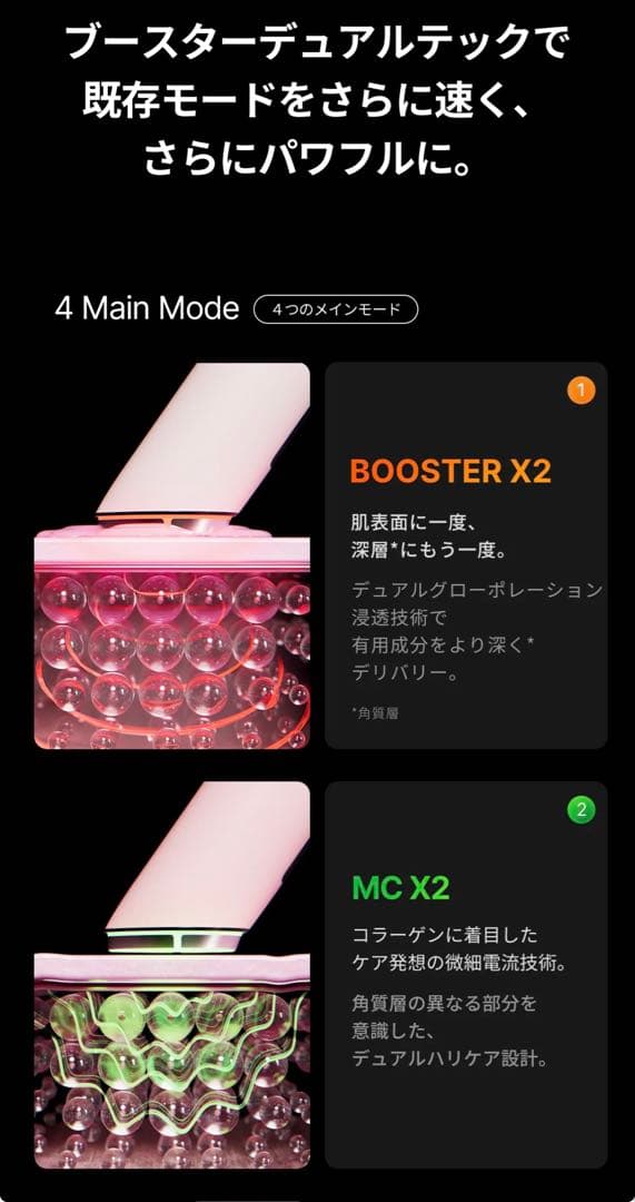メディキューブ　美顔器　ブースタープロX2 ホワイト　medicube