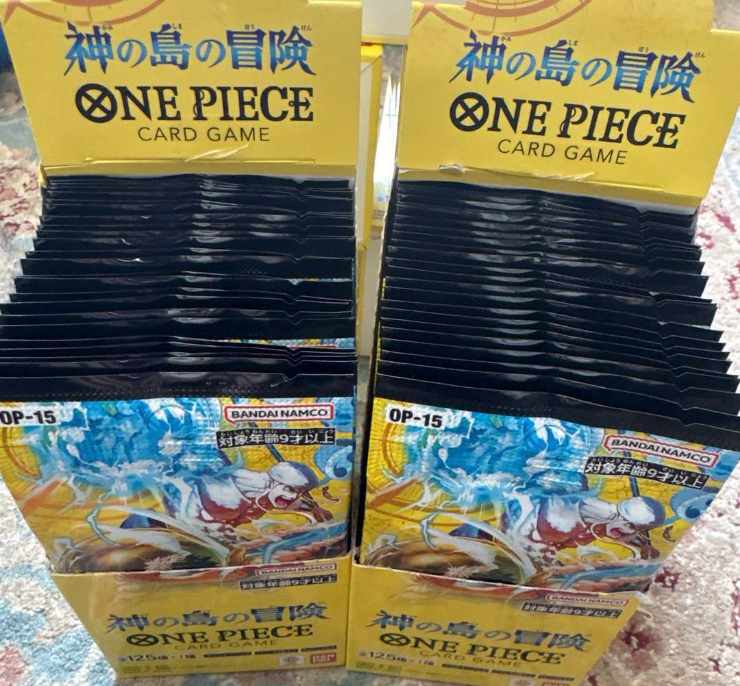 ワンピースカード　神島の冒険 7BOX