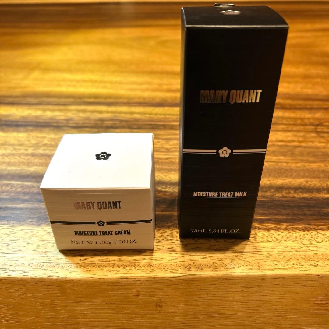 マリクワ MARY QUANT モイスチャートリート クリーム　ミルク　乳液