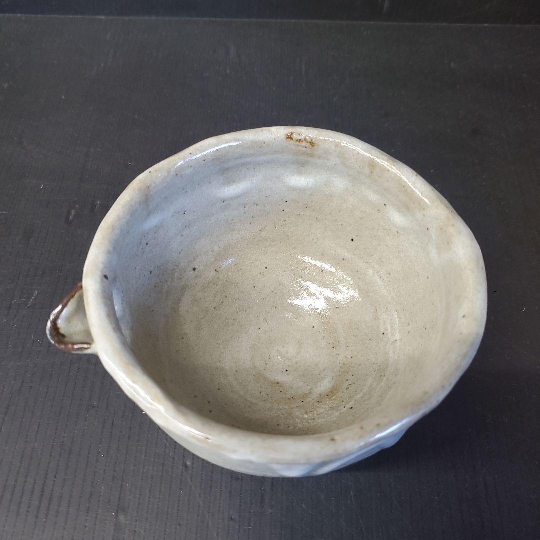 虎渓山 水月窯 団子 片口茶碗 茶道具 茶碗 e