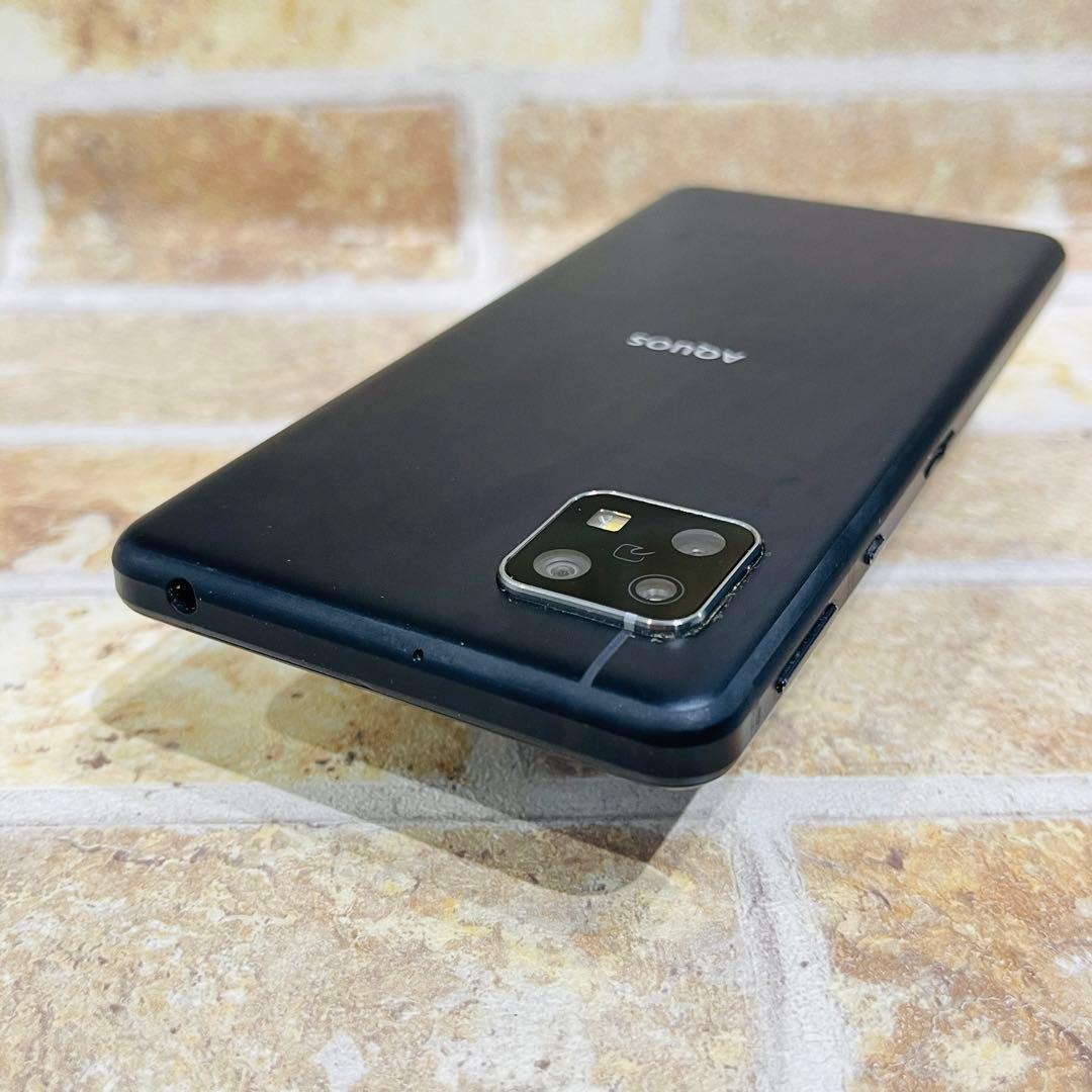 SIMフリー AQUOS sense5G 64GB ブラック 電池良好