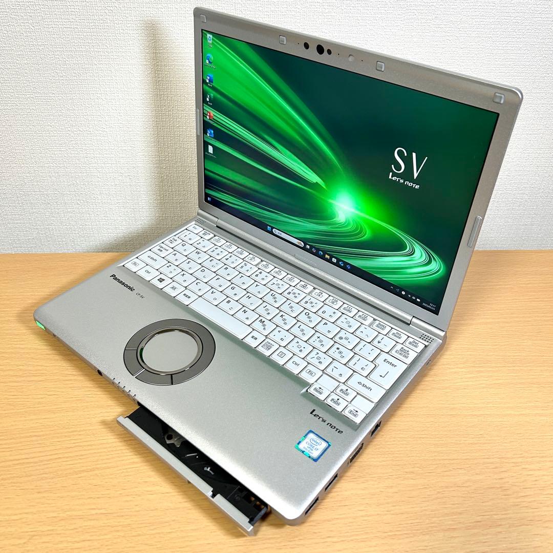 Windowsノート本体 Panasonic Let's note SV8 DVD i7 16GB 512