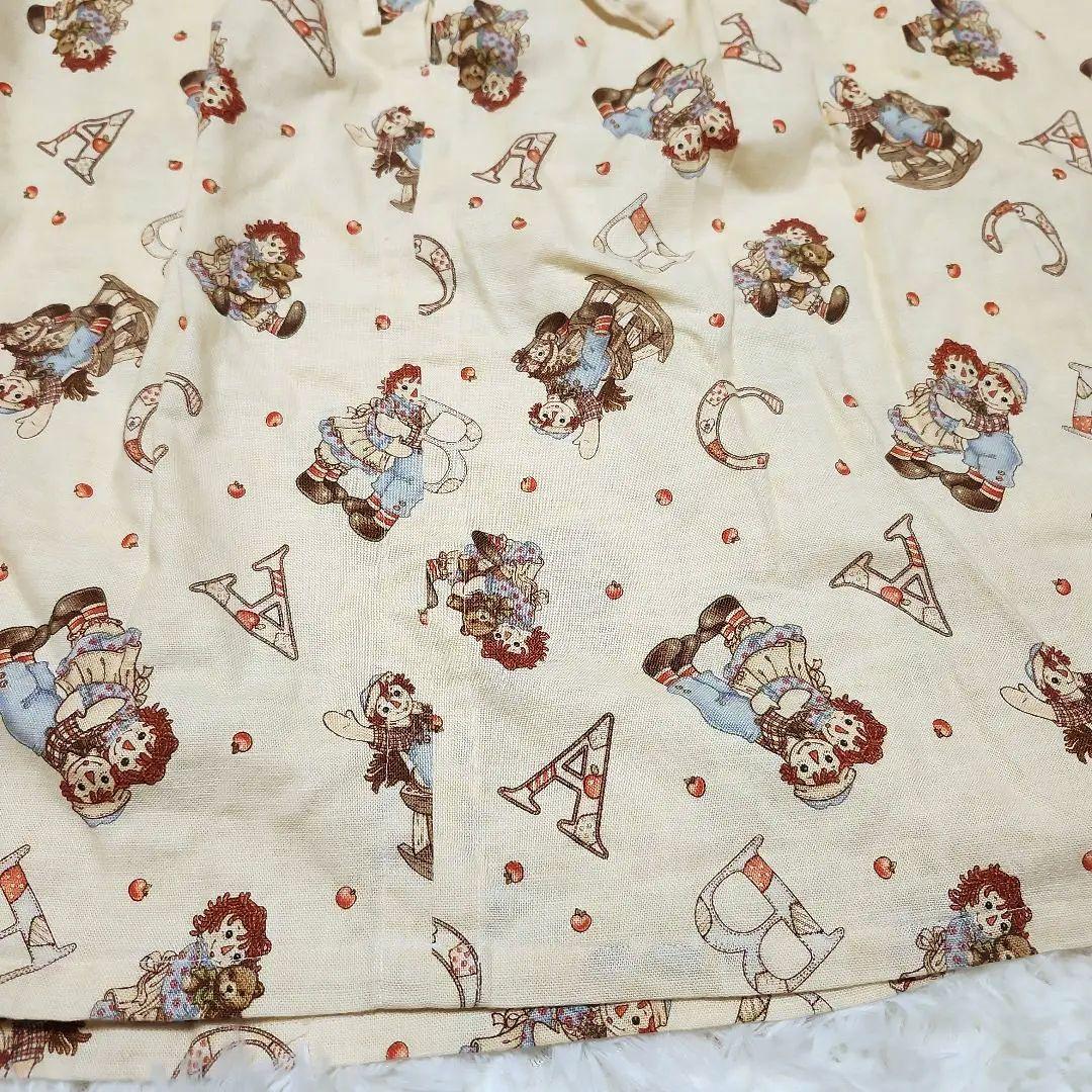 ヴィンテージ　ラガディ　アン&アンディ　エプロン　ワンピース　ハンドメイド
