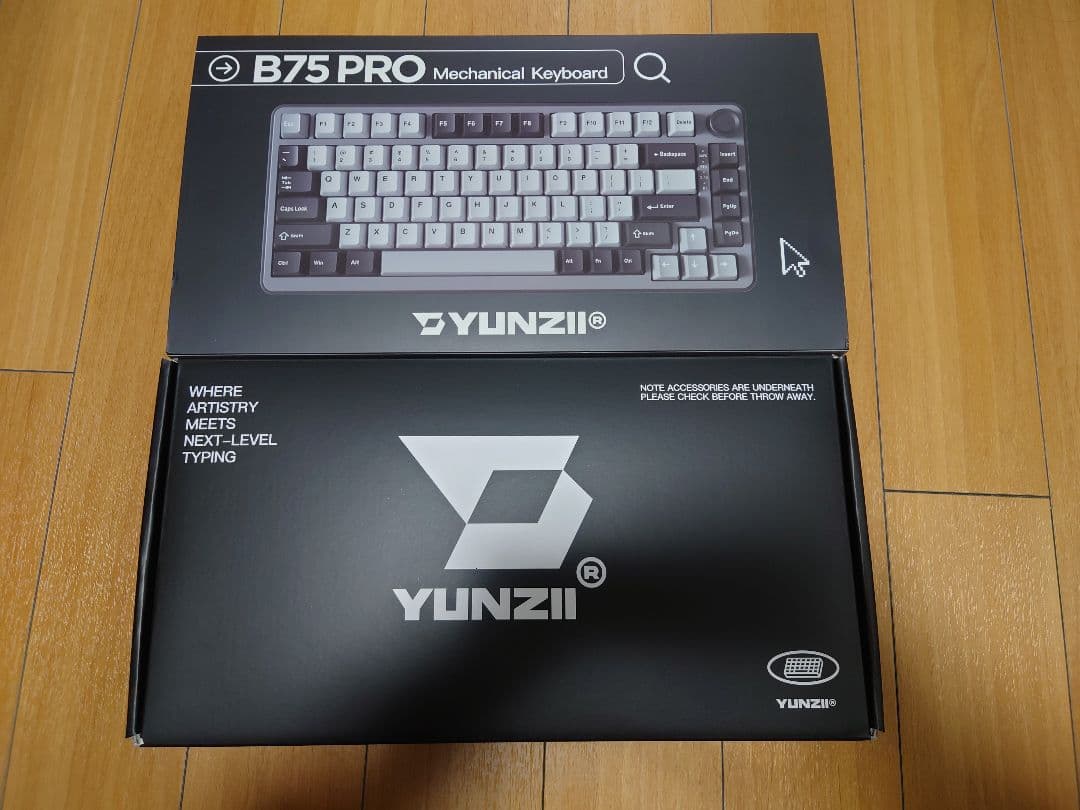 YUNZII B75 PRO メカニカルキーボード