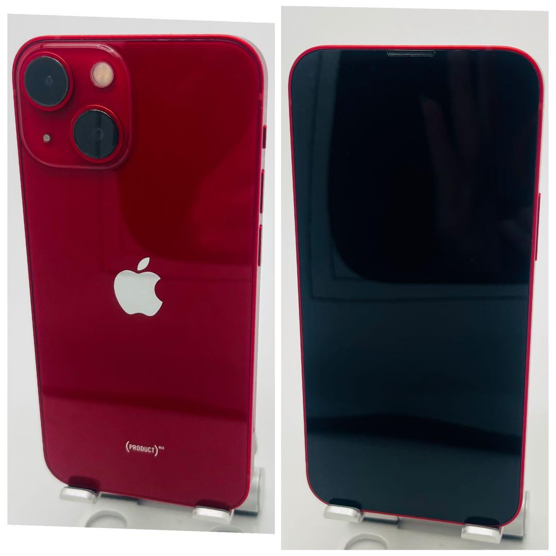 【A】iPhone 13 mini 128GB SIMフリー　レッド　本体