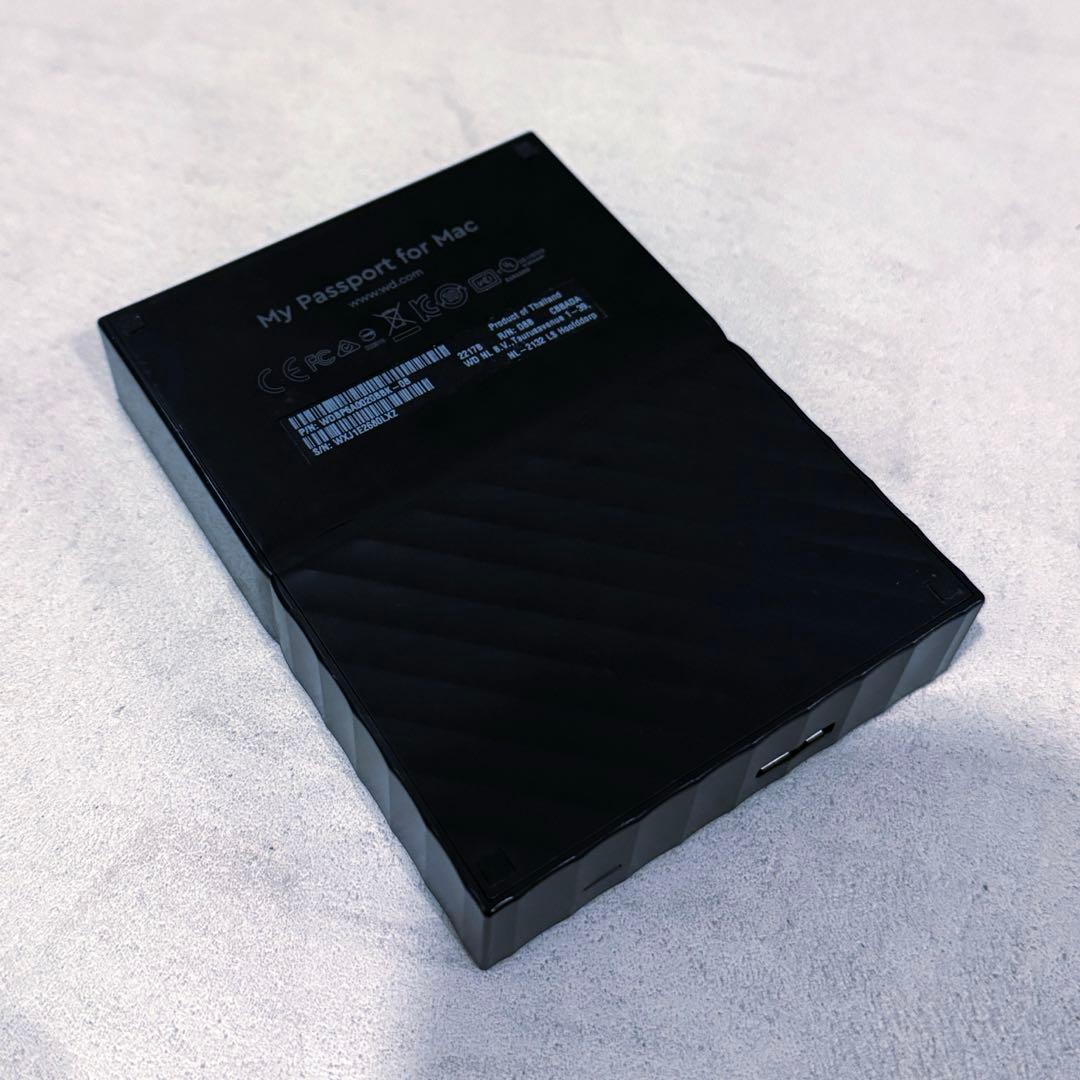 Western Digital Portable 2TB ポータブルHDD