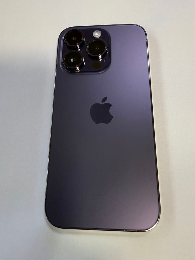 Apple iPhone 14 Pro 128GB ディープパープル 本体 美品