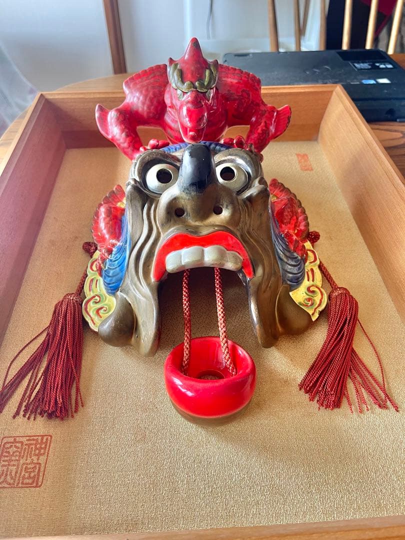 蘭陵王面　伊勢神宮