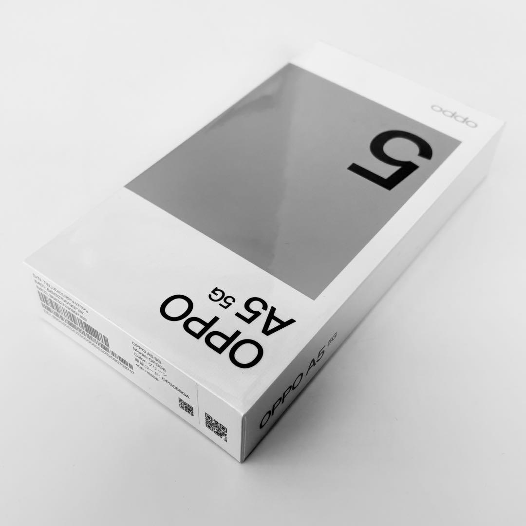 ★★★新品未使用品★★★【OPPO A5 5G SA対応 本体 グリーン】