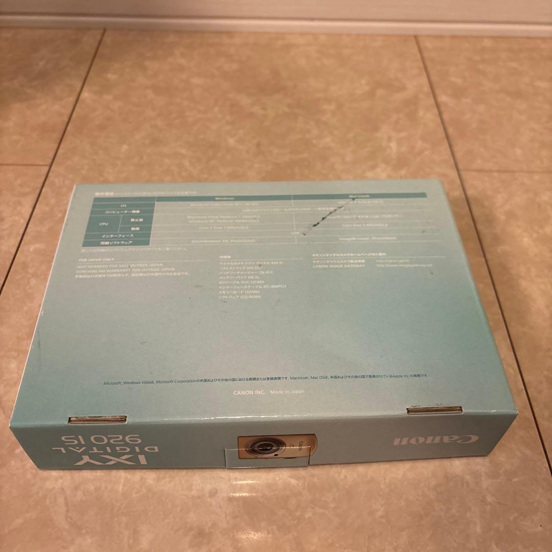 ★美品★Canon IXY DIGITAL 920IS デジタルカメラ ゴールド