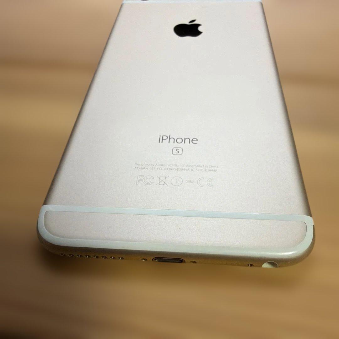 iPhone6s plus 128GB ゴールドMKUF2J/Aバッテリー79%