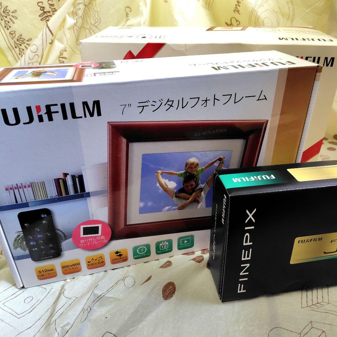 FUJIFILM デジタルフォトフレーム 7インチ + FINEPIX J27