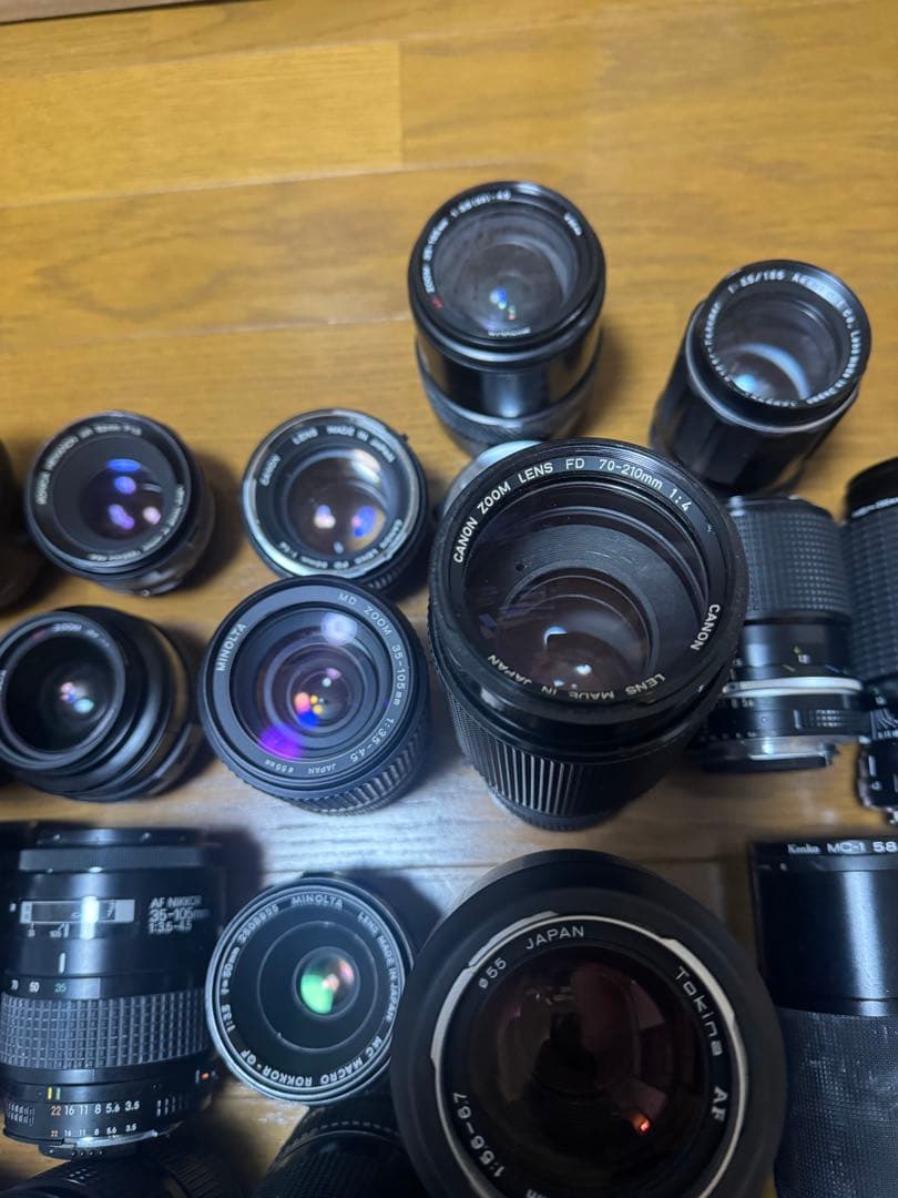 ゆ*ん様 レンズ まとめて ジャンク品 pentax nikon canon 4