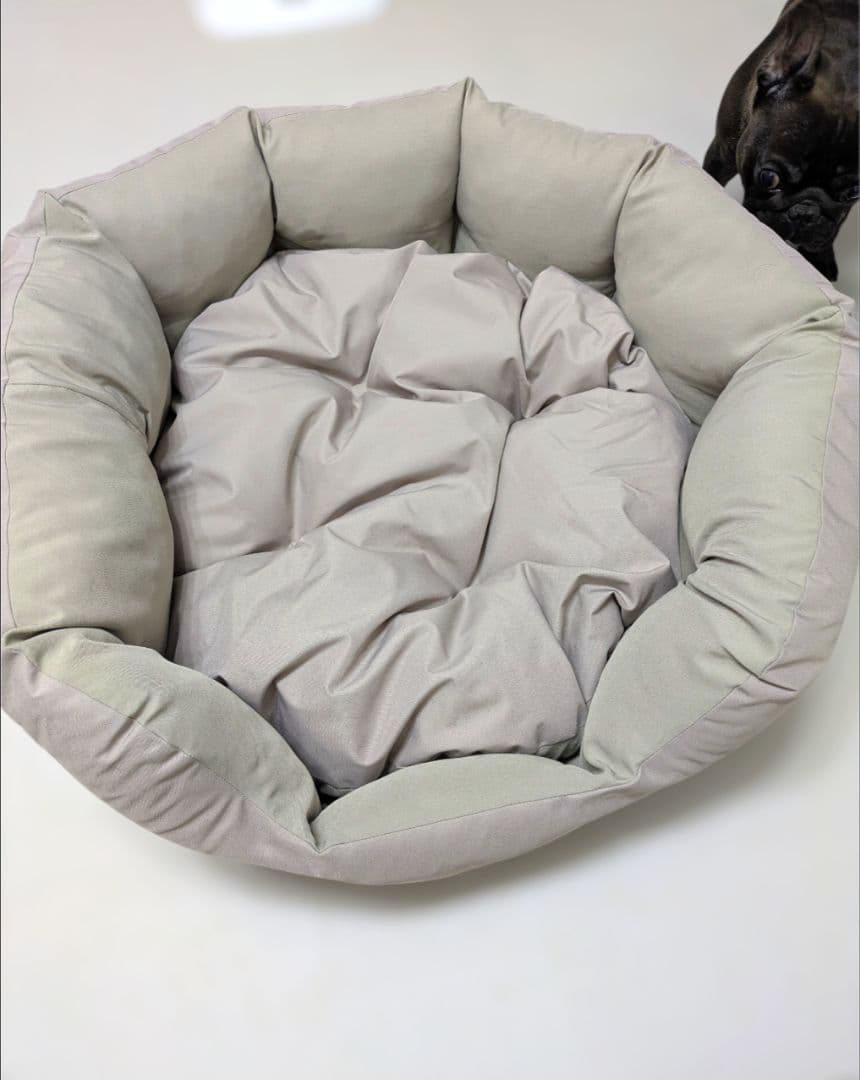 美品✨️RADICA ラディカ コーデュラ ラウンドベッド ピンクベージュ