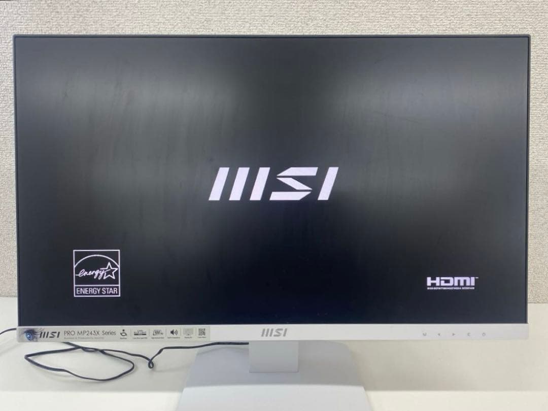 MSI モニター ディスプレイ PRO MP243XW 23.8インチ 白